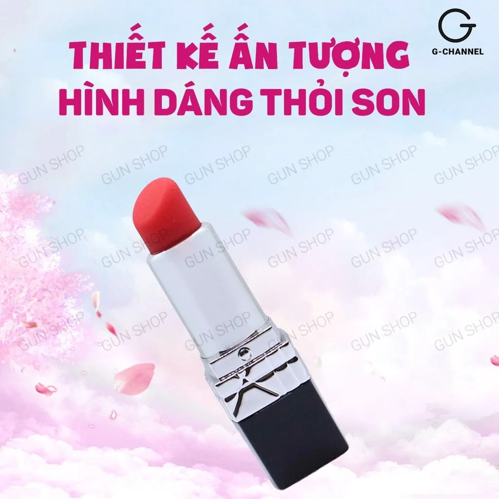 Trứng rung đa chế độ nhỏ gọn sạc điện phong cách son kích thích — ảnh 4