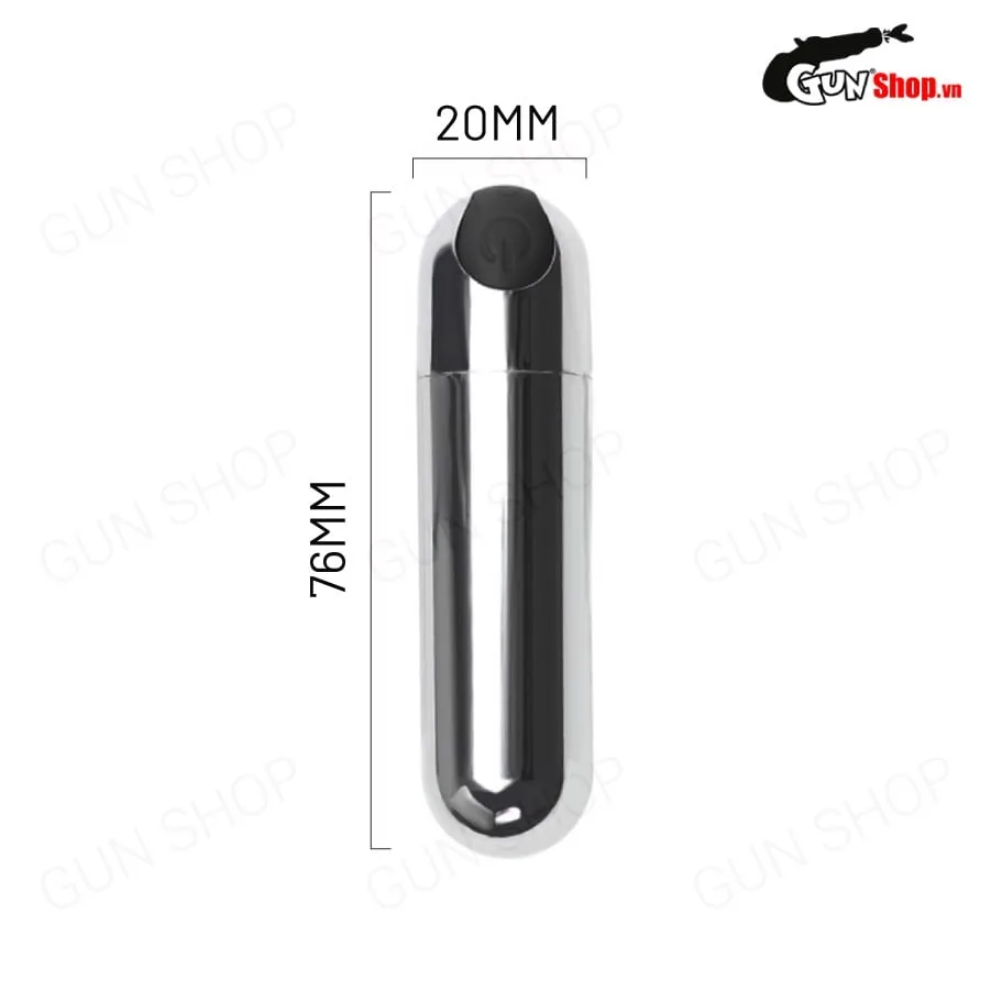 Trứng rung hình viên đạn 10 tốc độ rung - Yeain Mini Vibrator — ảnh 3