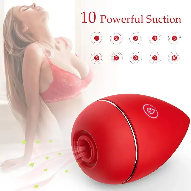Trứng rung bú hút trang điểm hình giọt nước kích thích mê ly — hình 2