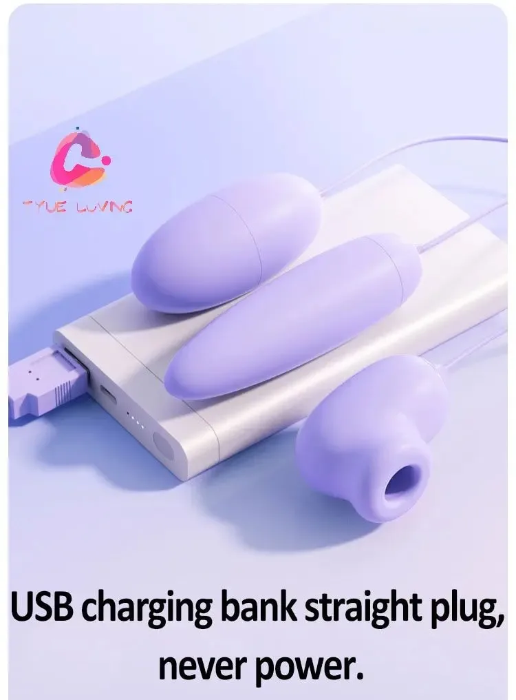 Trứng rung hút chân không 2 đầu Ankini điều khiển từ xa — hình 21