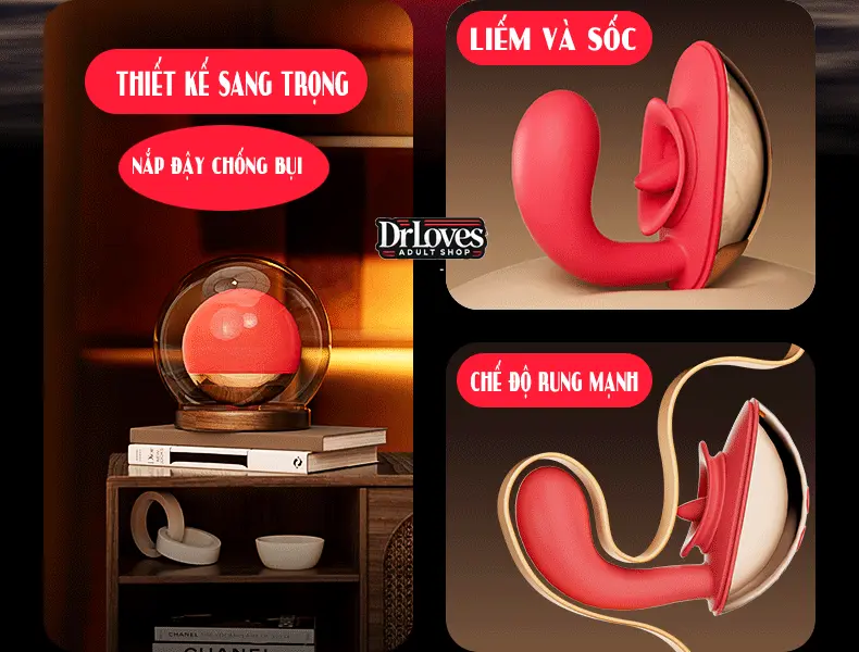 Trứng Rung JI YU Mặt Trăng 10 Chế Độ Liếm Thăng Hoa — ảnh 2