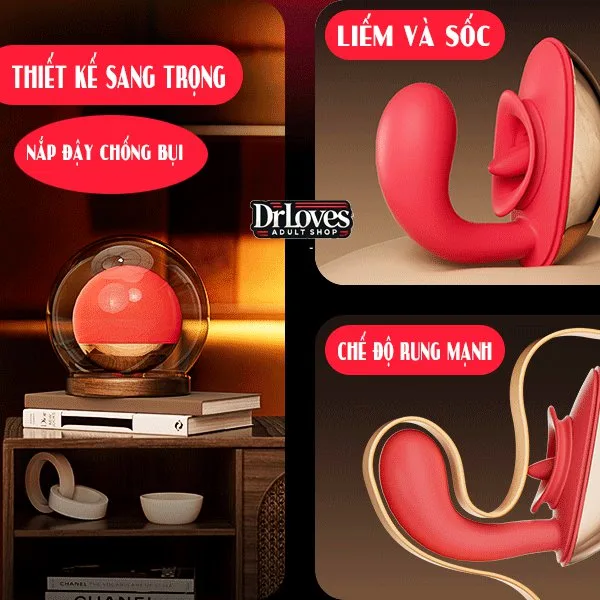 Trứng Rung JI YU Mặt Trăng 10 Chế Độ Liếm Thăng Hoa — ảnh 6