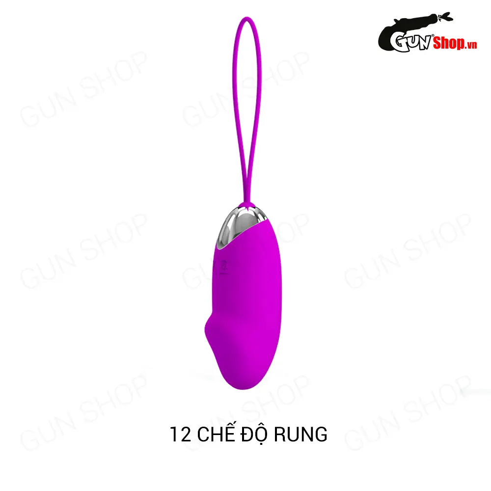 Trứng rung không dây 12 chế độ sạc điện - Pretty Love Julia, rung mạnh, kiểu dáng nhỏ gọn — ảnh 2