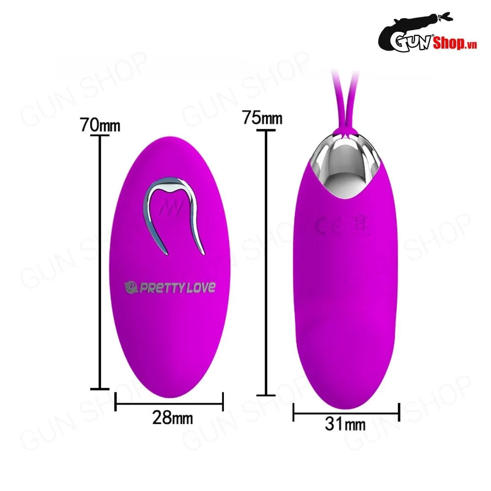 Trứng rung không dây 12 chế độ sạc điện - Pretty Love Julia, rung mạnh, kiểu dáng nhỏ gọn — ảnh 4