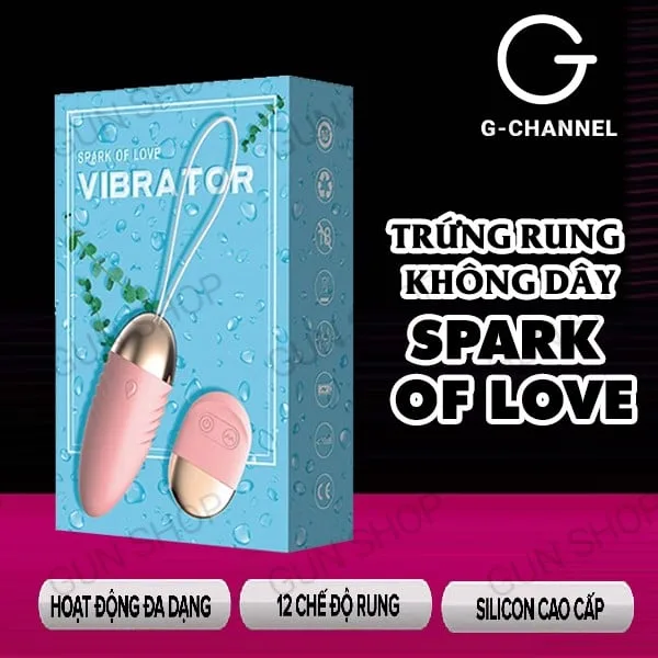 Vibrator Spark Of Love 12 chế độ rung trứng rung không dây — ảnh 4