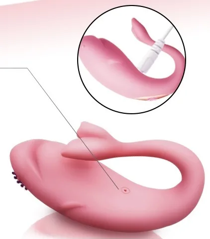 Trứng rung cá heo không dây điều khiển từ xa, kích thích — Bộ sản phẩm đầy đủ – tiện lợi cho trải nghiệm tuyệt vời