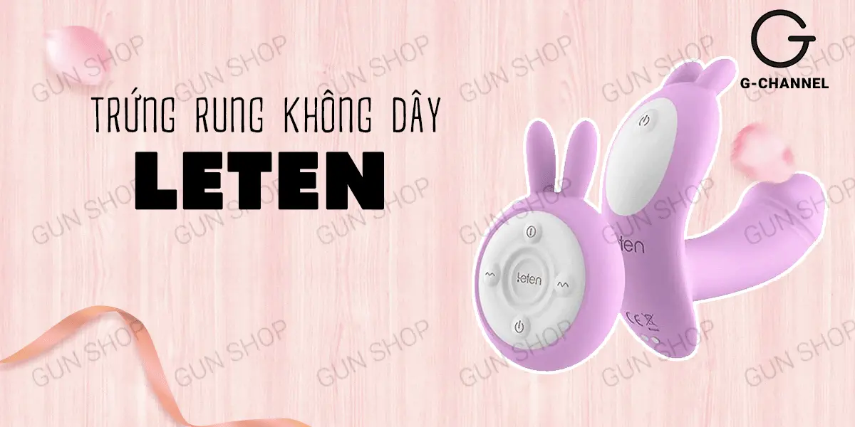 Trứng rung không dây Leten sạc điện điều khiển từ xa ấm nóng — ảnh 2