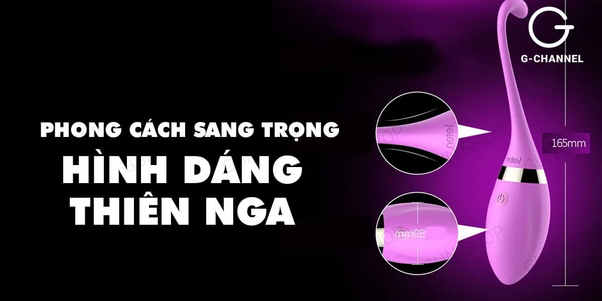 Leten Swan trứng rung sạc điện tiện lợi, bán chạy, an toàn — Bộ sản phẩm đầy đủ tiện nghi