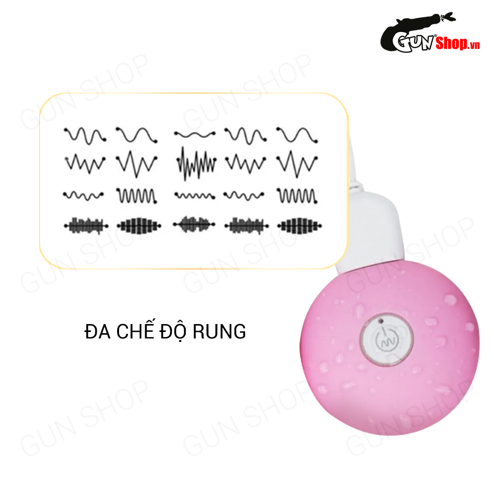 Trứng rung lồng đèn 2 đầu kèm lưỡi liếm dùng sạc - Mizz Zee — ảnh 6