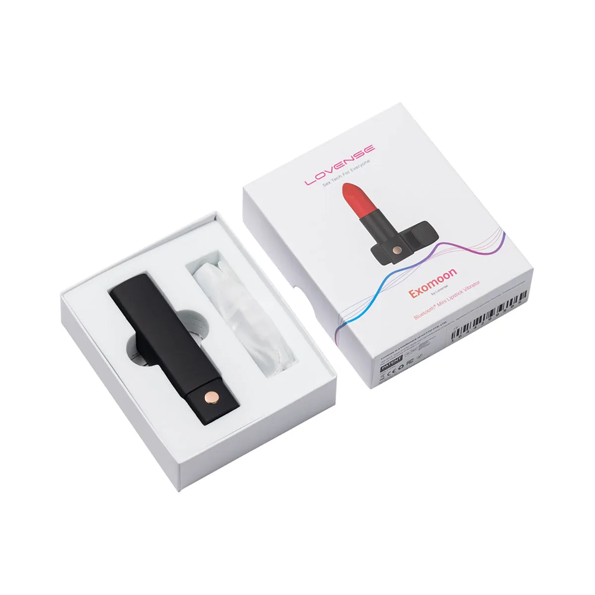 Trứng rung Lovense Exomoon mini nhỏ gọn, điều khiển app tiện lợi, kích thích đa dạng — ảnh 3