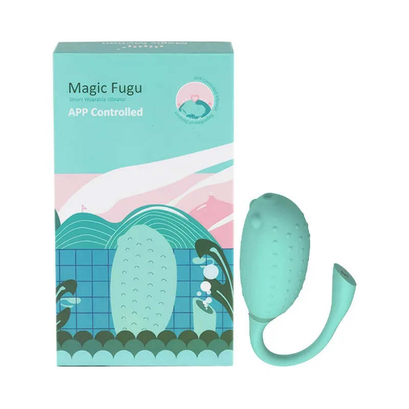 Trứng Rung Magic Motion Fugu Xanh Bluetooth App IOS Android Siêu Hot