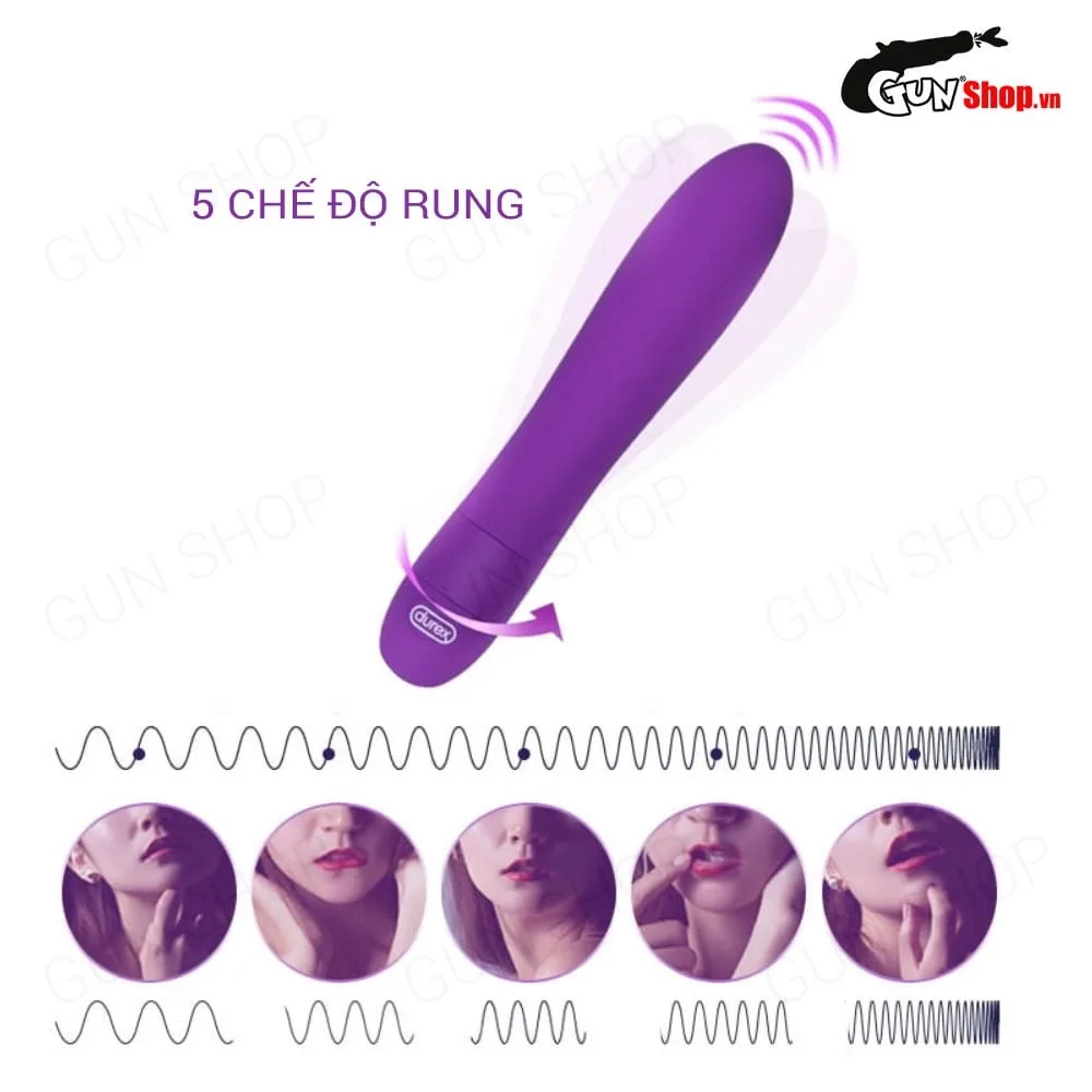Trứng rung mini 5 chế độ rung dùng pin - Durex S-Vibe Multi-Speed Vibrator — ảnh 5