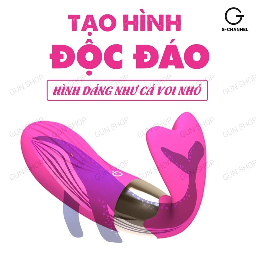 Trứng rung phát nhiệt Cute Whale sạc điện, kích thích cực đỉnh — ảnh 4