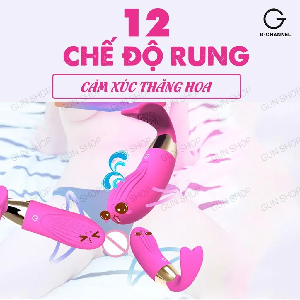 Trứng rung phát nhiệt Cute Whale sạc điện, kích thích cực đỉnh — ảnh 5