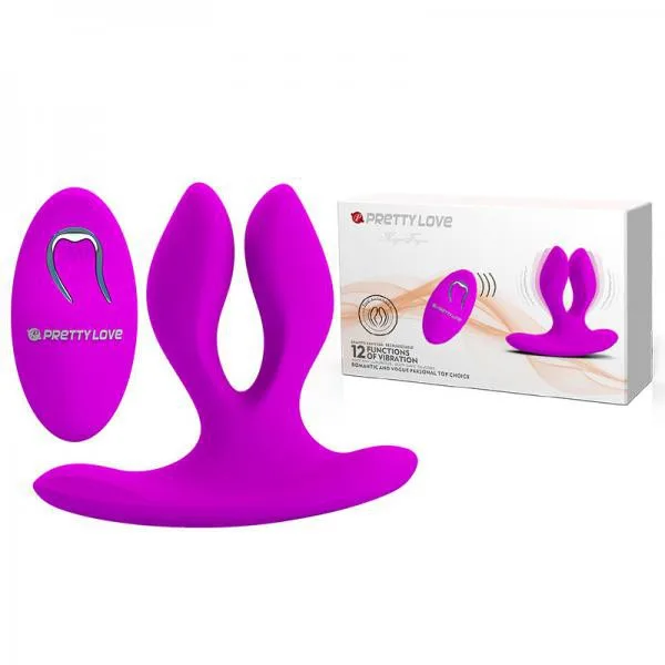 Máy rung Pretty Love Magic Fingers 2 đầu kích thích điểm G hậu môn sành điệu