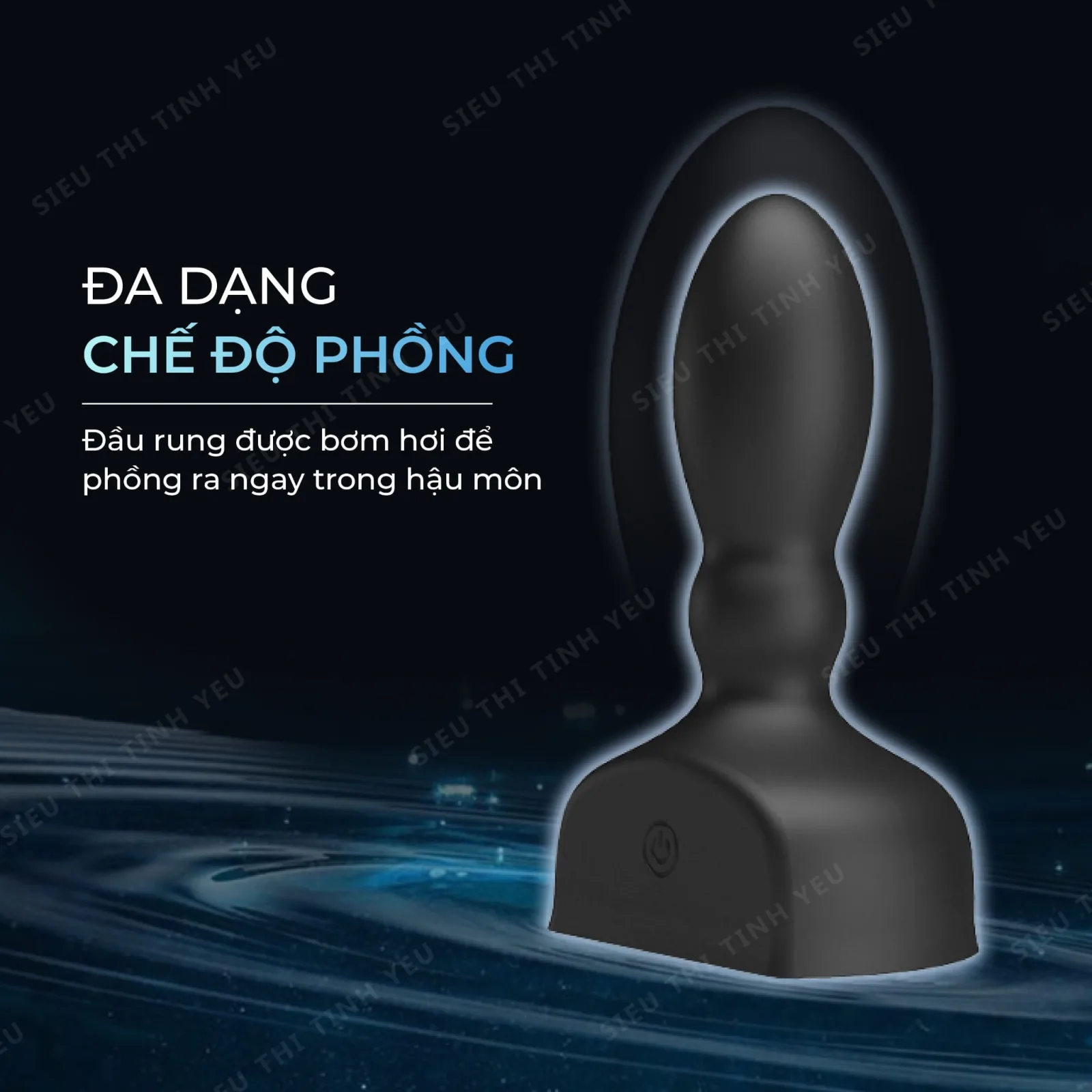 Trứng rung Pretty Love Mr-Play 45W siêu mạnh ngụy trang đế hút — ảnh 5