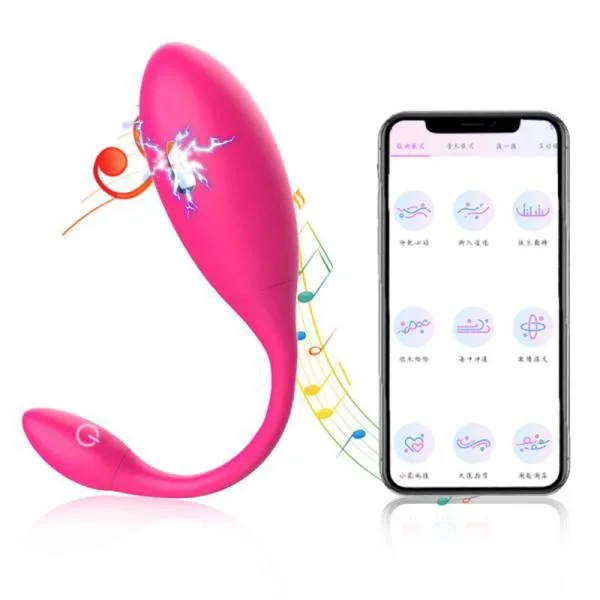 Trứng rung sốc điện Levett điều khiển app Bluetooth kích thích mê ly