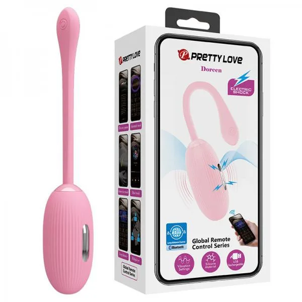 Trứng rung sốc điện Pretty Love Doreen Bluetooth cao cấp chính hãng