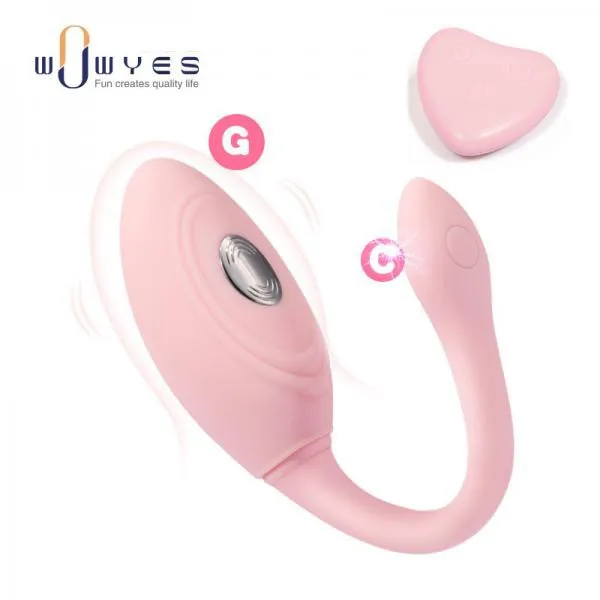 Trứng rung WOWYes điều khiển từ xa nhỏ gọn, kích thích cực đỉnh