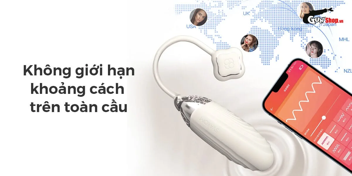 Trứng rung Svakom Aravinda cao cấp bluetooth app điều khiển — Nơi bán Trứng rung cao cấp Svakom Aravinda kết nối (2)