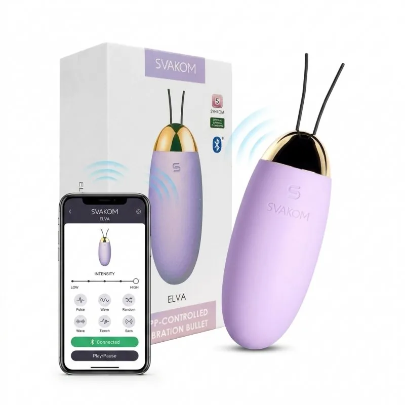 Trứng rung Svakom Elva không dây điều khiển app bluetooth tiện lợi