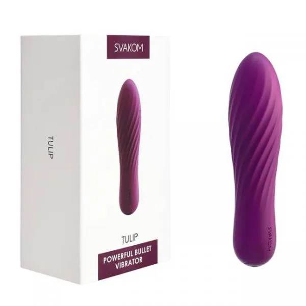 Trứng rung Svakom Tulip – nhỏ gọn 10 chế độ rung massage kích thích âm đạo điểm G