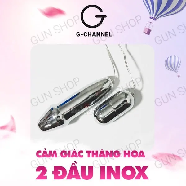 Trứng rung tình yêu inox 2 đầu cao cấp - Baile Double Bullets Hot — ảnh 6
