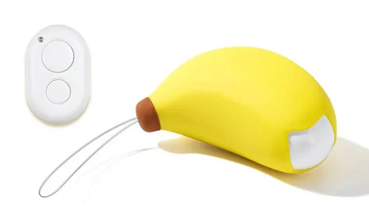 Meese Punk Banana Trứng Rung Tình Yêu Hình Trái Chuối Mini Nhỏ Gọn Điều Khiển Từ Xa — ảnh 4