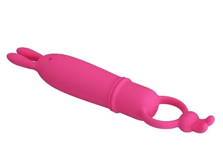 Trứng rung mini PrettyLove Delia nguỵ trang hình con thỏ Trứng rung mini PrettyLove Delia nguỵ trang hình con thỏ — Trứng rung mini hình thỏ PrettyLove Delia – Nhỏ gọn, tinh