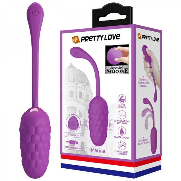 Trứng Rung Không Dây PrettyLove Maria 12 Chế Độ Hấp Dẫn