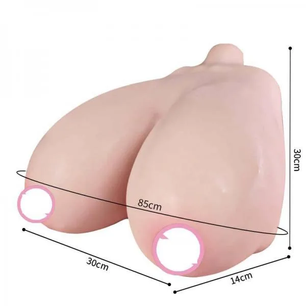 Vếu nguyên khối Jiuai G-cup 5kg to khủng siêu thực tế