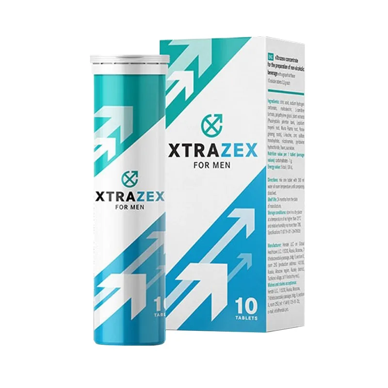 Viên sủi sinh lý Xtrazex tăng cường cương dương Hộp 10 viên
