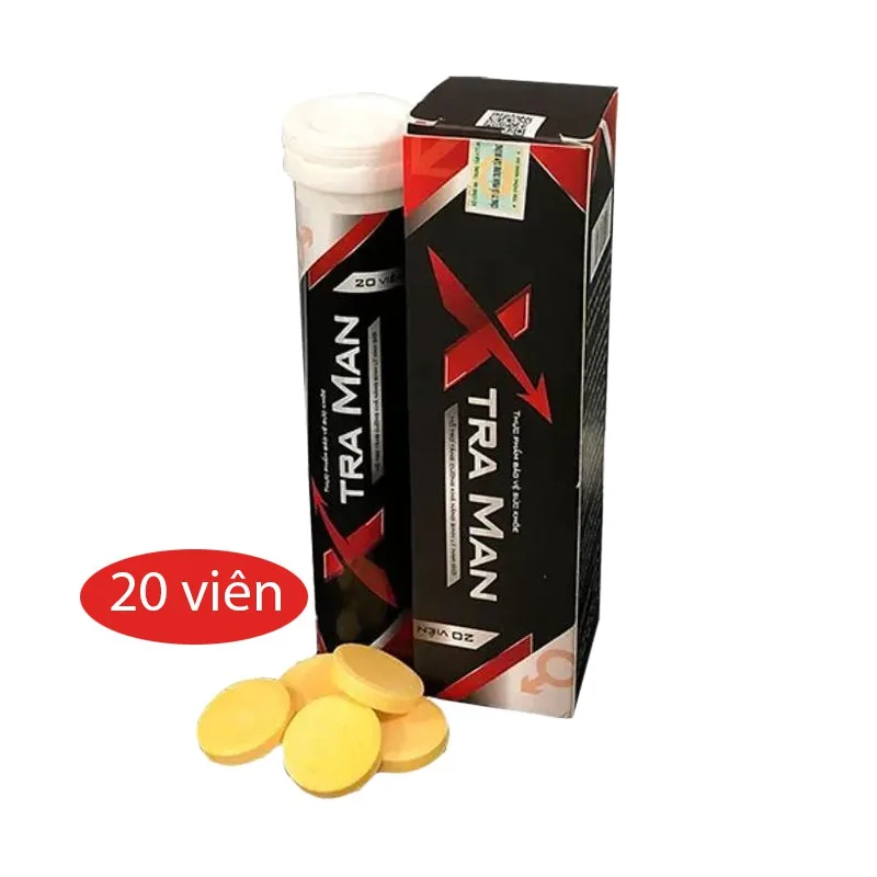 Viên sủi Xtraman tăng sinh lực nam giới | Uy tín chất lượng