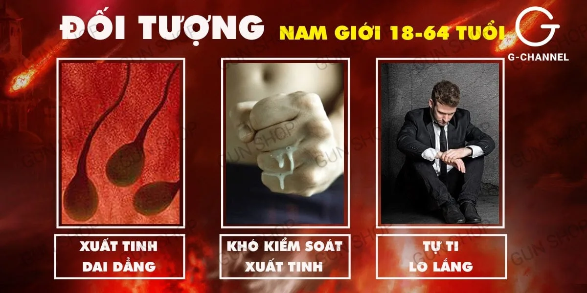 Viên uống tăng cường sinh lý Oxetine 60mg - Hộp 4 viên hiệu — Đối tượng sử dụng thích hợp