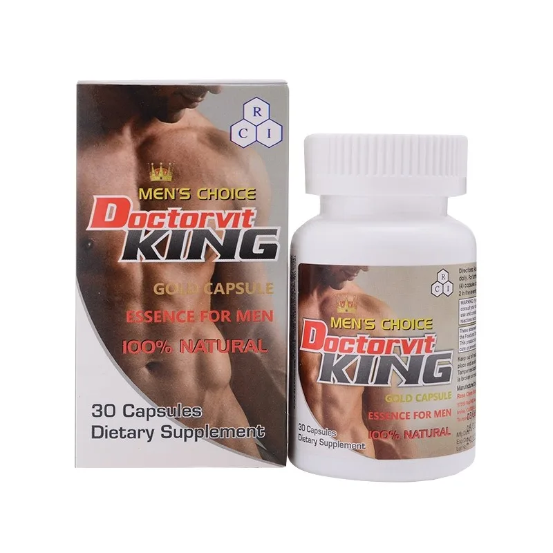 Doctorvit King chai 30 viên nâng cao sinh lý nam cải thiện rối loạn cương dương