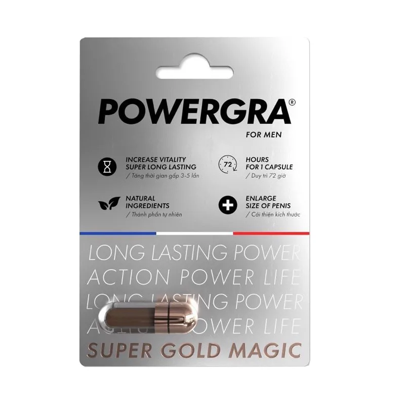 Powergra For Men hàng chính hãng tăng kích thước kéo dài