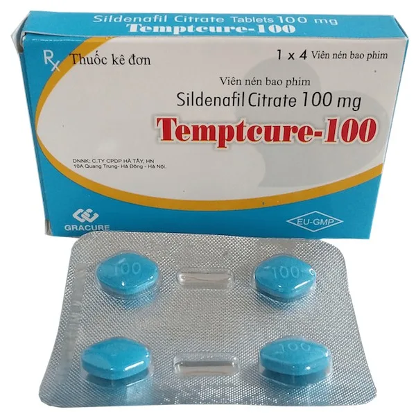 Temptcure 100mg viên cường dương tăng hưng phấn kéo dài hiệu quả