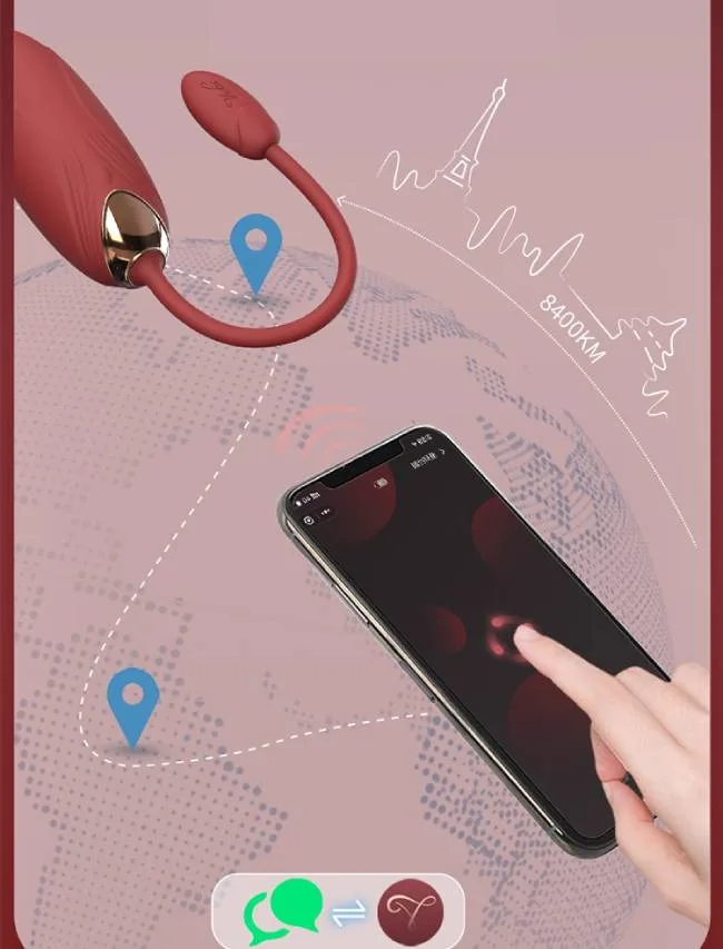 Trứng rung Viotec Violet Pro điều khiển thông minh qua app điện thoại Trứng rung Viotec Violet Pro điều khiển app, rung mạnh mê ly — Voice Control – Rung theo giọng nói: Trứng phản hồi theo