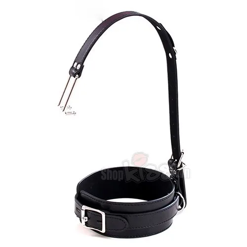 Vòng cổ kẹp núm vú da PU bạo dâm BDSM kích thích đam mê — ảnh 8