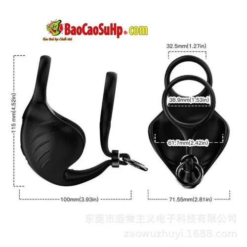 Vòng đeo cậu bé khóa bìu COC Saionji Reika tập luyện độ dẻo dai tăng độ sướng cho cặp đôi — ảnh 2