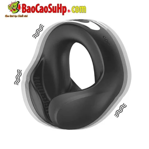 Vòng đeo dương vật 2 động cơ rung Shinonome PC-61 ôm bìu — ảnh 2