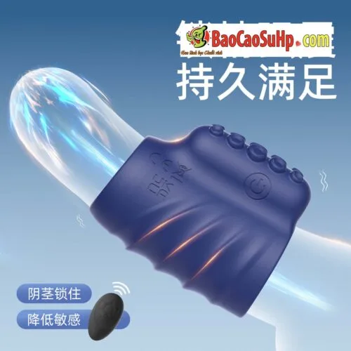 Vòng đeo dương vật có rung điều khiển từ xa Mighty Warrior Stamina — ảnh 3