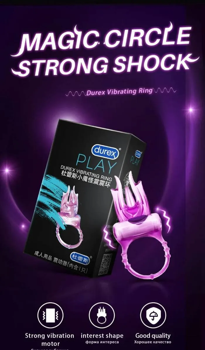 Vòng rung Durex tăng khoái cảm kéo dài quan hệ an toàn bền — ảnh 2