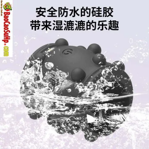 Vòng đeo dương vật Gân Gai nổi mềm mại rung mạnh mẽ SZ063 Azaria Silicone — ảnh 3