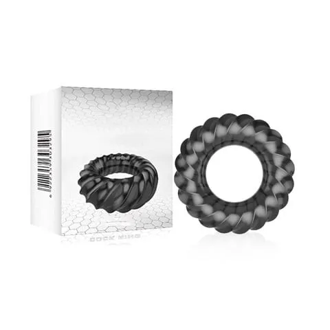 Vòng Đeo Dương Vật Cock Ring Đen 3D Kéo Dài Thời Gian Xuất Tinh