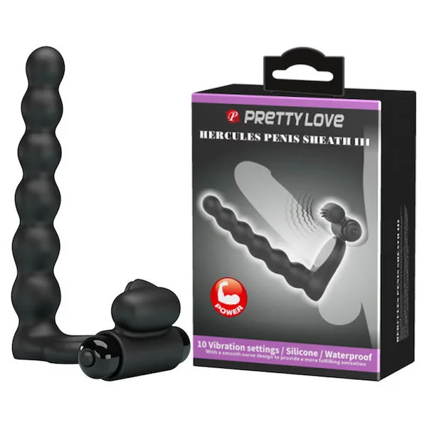 Vòng đeo dương vật Pretty Love Hercules Penis III có rung — ảnh 6