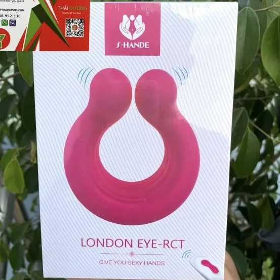 Vòng đeo dương vật S-Hander London Eye-Rct rung mạnh tăng khoái cảm — ảnh 5