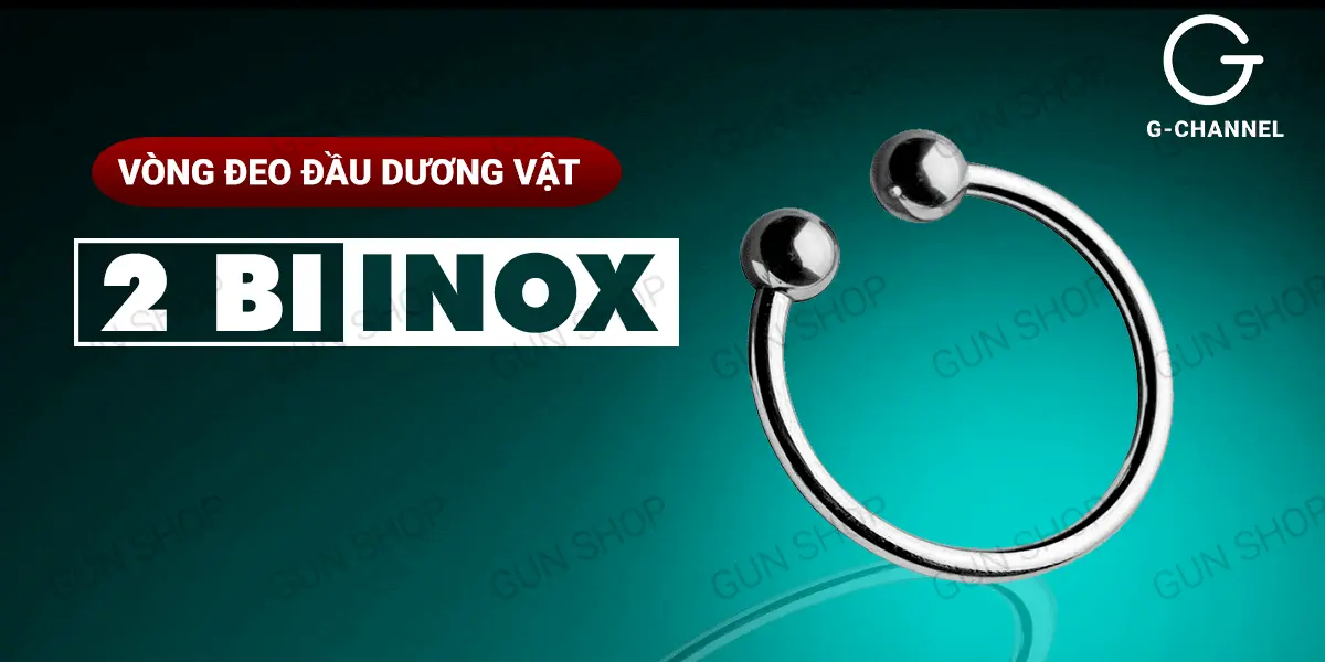 Vòng khoen bi Inox tăng khoái cảm kéo dài quan hệ an toàn — ảnh 2