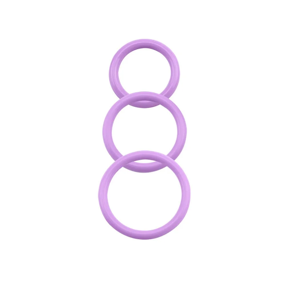 Vòng đeo kéo dài thời gian Chisa Magnum Force Cock Ring - Purple — ảnh 5