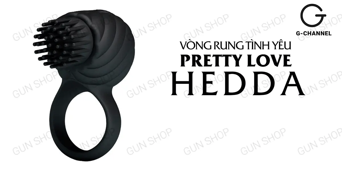 Vòng rung Pretty Love Hedda 3 chế độ chống nước sạc điện — ảnh 2